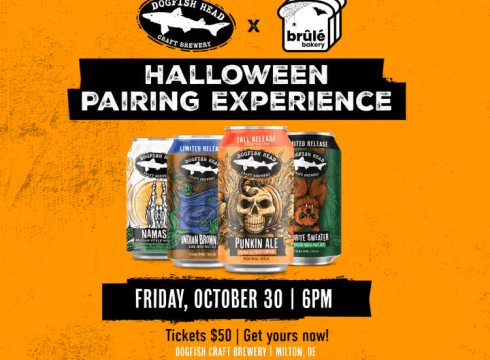 Halloween Pairing Experience with Brule Bakery