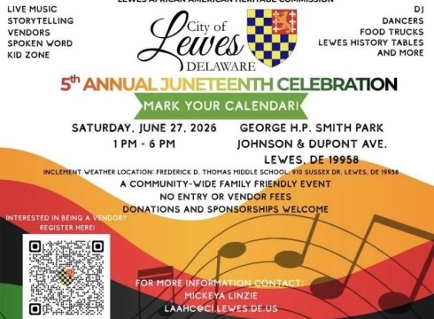 5th ANNUAL JUNETEENTH CELEBRATION IN LEWES