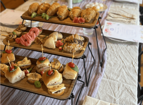 Tea Party at the Lavender Fields Lavender & Flower Drying Barn